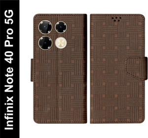 Telecase Flip Cover for Infinix Note 40 Pro 5G