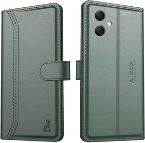 AIBEX Flip Cover for Samsung Galaxy M04 / Samsung Galaxy F04 / Samsung Galaxy A04e|Premium Leather Finish