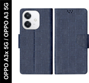 SBMS Flip Cover for OPPO A3x 5G / OPPO A3 5G Back Cover Case with Magnatic Closure | Card & Money Pocket
