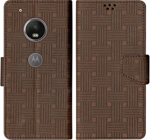 SBMS Flip Cover for Motorola Moto G5 Plus
