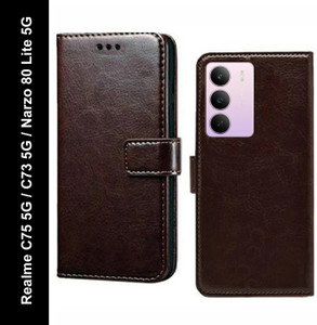Wynhard Flip Cover for realme C75 5G, Realme C73 5G, Realme Narzo 80 Lite 5G, Realme P3 Lite 5G