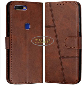 Trap Premium Flip Cover Flip Cover for OPPO F9 Pro