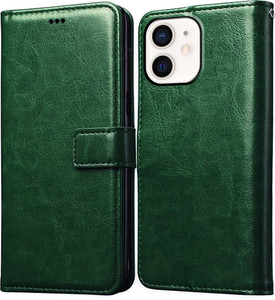 Casotec Flip Cover for Apple iPhone 12 Mini