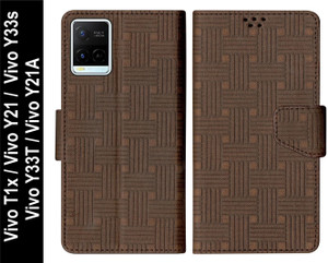 SBMS Flip Cover for Vivo Y21 / Vivo Y33s / Vivo Y21s / Vivo Y21A / Vivo Y33T / Vivo T1x