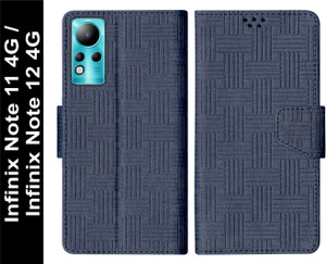 SBMS Flip Cover for Infinix Note 11 4G / Infinix Note 12 4G Back Cover Case