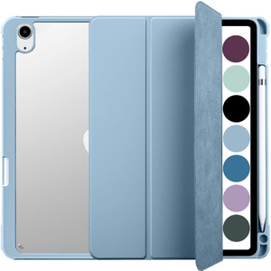 कैसीलो Flip Cover Apple iPad Mini 6 - 8.3 Inch Translucent With Soft PC Back Pencil Holder Cover के लिए