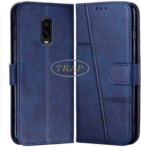 Trap Premium Flip Cover Flip Cover for OnePlus 6T