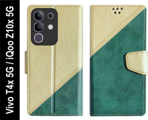 SBMS Flip Cover for Vivo T4x 5G / iQOO Z10x 5G Back Cover Case with Magnatic Closure