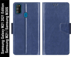 SBMS Flip Cover for Samsung Galaxy M21 / Samsung M30s / Samsung M21 2021 Edition Back Cover Case