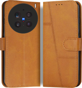 सोल Vivo X200 5G, Card Pockets Wallet & Stand, Wallet Style Flip Back Case Cover के लिए