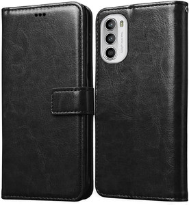 Casotec Flip Cover for Motorola Moto G52 4G, Motorola Moto G82 5G