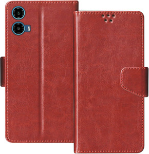 SBMS Flip Cover for Motorola Moto G45 5G / Moto G34 5G Back Cover Case with Magnatic Closure | Inbuilt Stand