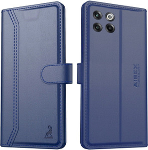 AIBEX Flip Cover for OnePlus 10T 5G|Premium Leather Finish|Magnetic Closure|Kickstand Feature|Shockproof