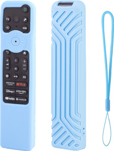 CALDIPREE Front & Back Case for Sony Smart Tv 2023 Series Voice Remote RMF-TX910U Cover