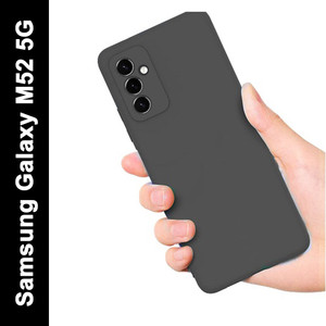 NewSelect Back Cover for Samsung Galaxy M52 5G Black - Image 4