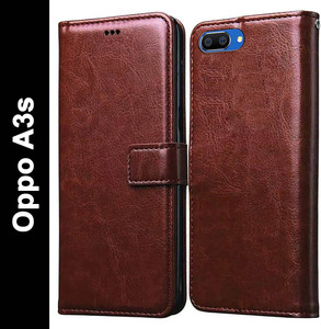 Casotec Flip Cover for Oppo A3s