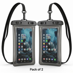 MALVAA Pouch for MALVAA Waterproof Mobile Pouch Cover | Mobile Rain Cover | Up to 7 Inch