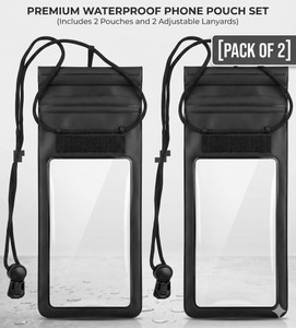 Kynora Pouch for Waterproof Mobile Phone Pouch Cover for Swimming, Rain - Universal Size, Touch Sensitive