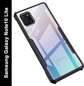 VAPRIF Back Cover for Samsung Galaxy Note10 Lite, Transparent Hybrid Hard  PC Back TPU Bumper VAPRIF