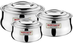 Mintage Symphony casserole set Pack of 3 Serve Casserole