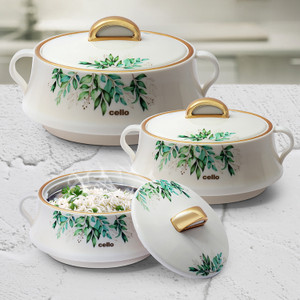 cello Midas Pack of 3 Thermoware Casserole Set