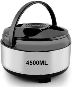 GORSON Steel Thermoware Casserole for Roti/Chapati DoubleWall Insulated hot Meal Thermoware Casserole