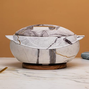 सेल्वेल Premium Modern Insulated Stainless Steel Casserole|Double Walled Insulated सर्व कैसरोल