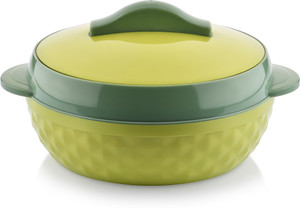 ब्लाल Taigun 3000 Insulated Inner Steel Casserole BPA Free Food Grade 2 Liter Green थर्मोवेयर कैसरोल