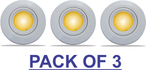 AP Source 7W COB LED LIGHT WARM WHITE PACK OF 3 Cob Light Ceiling Lamp