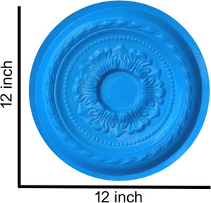 Souland POP Farma and tradetinal Design Chhota Fool Bindi wala 12 Inch Blue