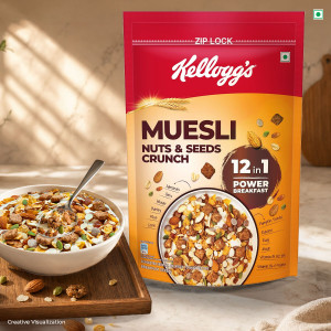 Kellogg's Muesli Nuts & Seeds Crunch 12-In-1 - Image 6