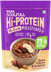 Tata Soulfull Protein Dark Cocoa & Almond Oats 375g - Image 6