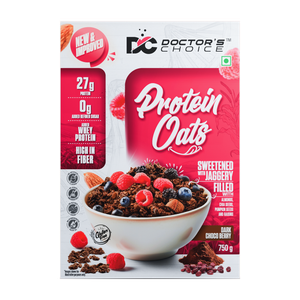 Doctor's Choice Protein Oats, 27g, Jaggery Sweetened - Image 6
