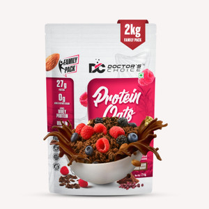 Doctor's Choice High Protein Oats 27g Dark Choco Berry - Image 6