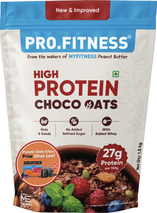 Pro.Fitness 27g Chocolate Oats Breakfast Cereals - Image 6
