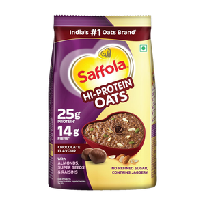 Saffola Hi-Protein Oats 25g Almonds Raisin Super Seeds - Image 6