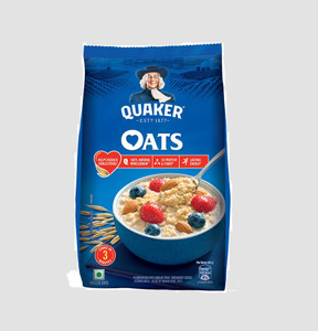Quaker Plain Rolled Oats - 400 gm Meals Pack Of 1 Pouch