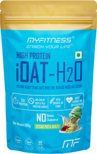 MYFITNESS by Myfitness Enrich Your Life High Protein Oats | iOAT H2O | Kesar Pista Kulfi | Ready To Mix Oats Powder | Pouch