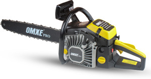 OMXE Heavy Duty Petrol Chain Saw with 22inch Guide Bar 2.7Kw Two-Stroke Engine | 550ml Fuel tank For Tree Cutting Fuel Chainsaw
