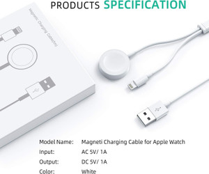 X88 Pro New 2023 Smart Watch Wireless Charger 2-in-1 Watch Cable For Apple Watch iPhone Charging Pad