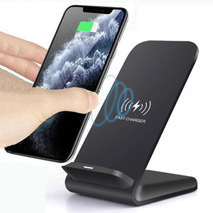 MARS Fast Wireless Charging Stand 10W for iPhone 14 13 12 Pro Max, Samsung Galaxy S21 Charging Pad