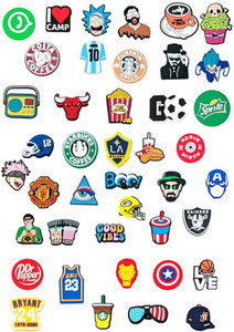 Batu Lee Random Style 8 Pcs Shoe Decoration Expressive Charms for Every Step Silicone Shoe Charm