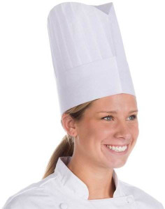 Leios Disposable Non Woven Chef Cap Professional Chef Hat for Restaurant & Kitchen Chef Hat