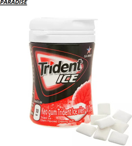 糖 Paradise Trident Ice Cherry Flavoured Chewing Gum Price in India