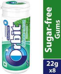 Orbit Sugar Free Spearmint Chewing Gum