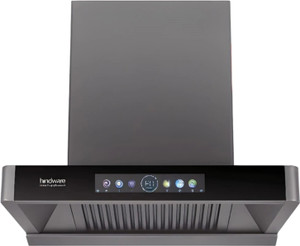 Hindware MARCELLA 60 | Filterless Technology | MaxX Suction 1700 m³/hr* | BLDC Motor | Auto Clean Wall Mounted GREY 1700 CMH Chimney