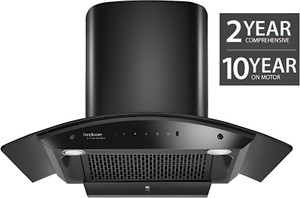 Hindware CELESIA 90CM 1500CMH AUTOCLEAN CHIMNEY WITH MOTION SENSOR ( LAUNCH YEAR 2023 ) 1500 CMH 88 cm Auto Clean Chimney
