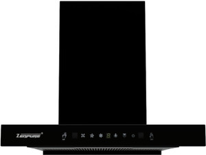 ZENPURE Hella 60cm. Auto Clean Wall Mounted Black 1300 CMH Chimney