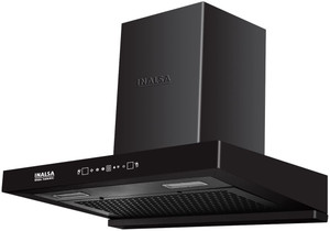 Inalsa MARIS 60BKMAC 60 cm 1350 m³/hr Kitchen With Motion Sensor, Filter less Auto Clean Wall Mounted Black 1350 CMH Chimney