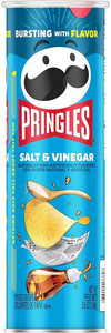Pringles Salt & Vinegar Naturally And Artificially Flavored Con Sabor (IMPORTED FROM USA) Chips